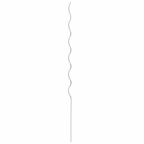 Vidaxl plantondersteuning 20 pcs zilver 110 x 0.6 x 0.6 cm staal