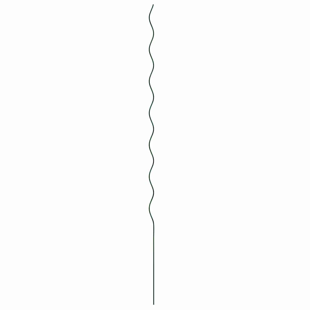 Vidaxl plantondersteuning 20 pcs groen 110 x 0.6 x 0.6 cm staal