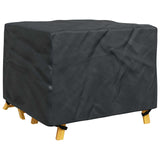 Vidaxl meubelhoes effen zwart 113 x 113 x 73 cm 210d