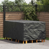Vidaxl meubelhoes effen zwart 143 x 225 x 90 cm 600d