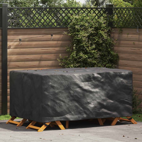Vidaxl meubelhoes effen zwart 172 x 113 x 73 cm 210d