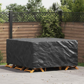 Vidaxl meubelhoes effen zwart 180 x 190 x 85 cm 420d