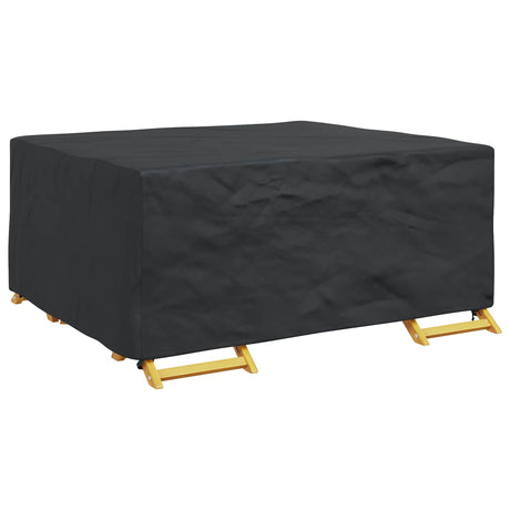 Vidaxl meubelhoes effen zwart 200 x 150 x 85 cm 210d