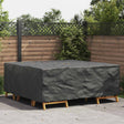 Vidaxl meubelhoes effen zwart 200 x 200 x 90 cm 420d