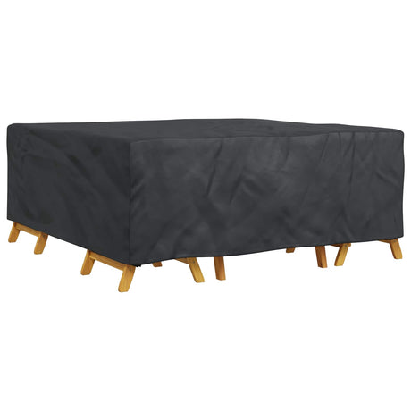 Vidaxl meubelhoes effen zwart 210 x 200 x 70 cm 210d