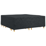 Vidaxl meubelhoes effen zwart 220 x 220 x 70 cm 600d