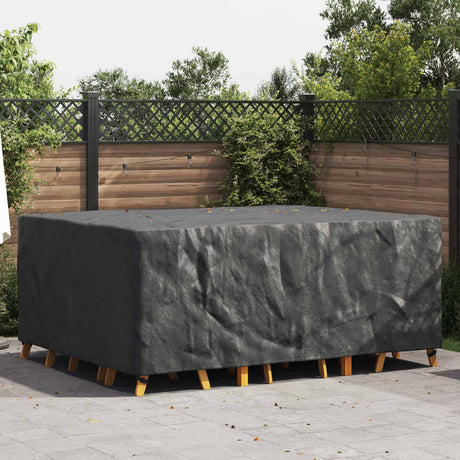 Vidaxl meubelhoes effen zwart 220 x 190 x 85 cm 210d