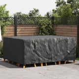 Vidaxl meubelhoes effen zwart 220 x 190 x 85 cm 420d