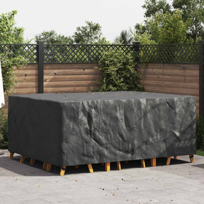 Vidaxl meubelhoes effen zwart 220 x 190 x 85 cm 420d
