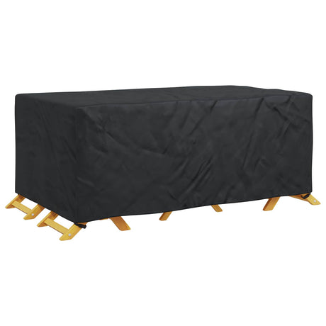 Vidaxl meubelhoes effen zwart 240 x 110 x 70 cm 210d