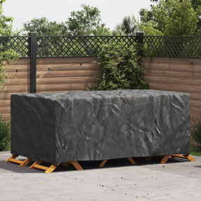 Vidaxl meubelhoes effen zwart 240 x 140 x 90 cm 210d