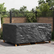 Vidaxl meubelhoes effen zwart 240 x 160 x 100 cm 210d