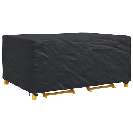 Vidaxl meubelhoes effen zwart 240 x 180 x 100 cm 420d