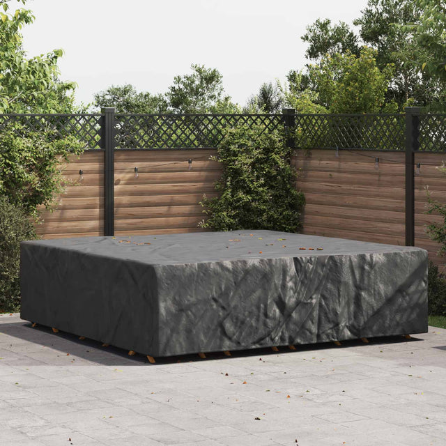 Vidaxl meubelhoes effen zwart 275 x 275 x 70 cm 600d