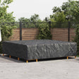 Vidaxl meubelhoes effen zwart 300 x 300 x 70 cm 420d