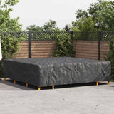 Vidaxl meubelhoes effen zwart 300 x 300 x 70 cm 420d
