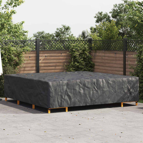 Vidaxl meubelhoes effen zwart 300 x 300 x 70 cm 420d