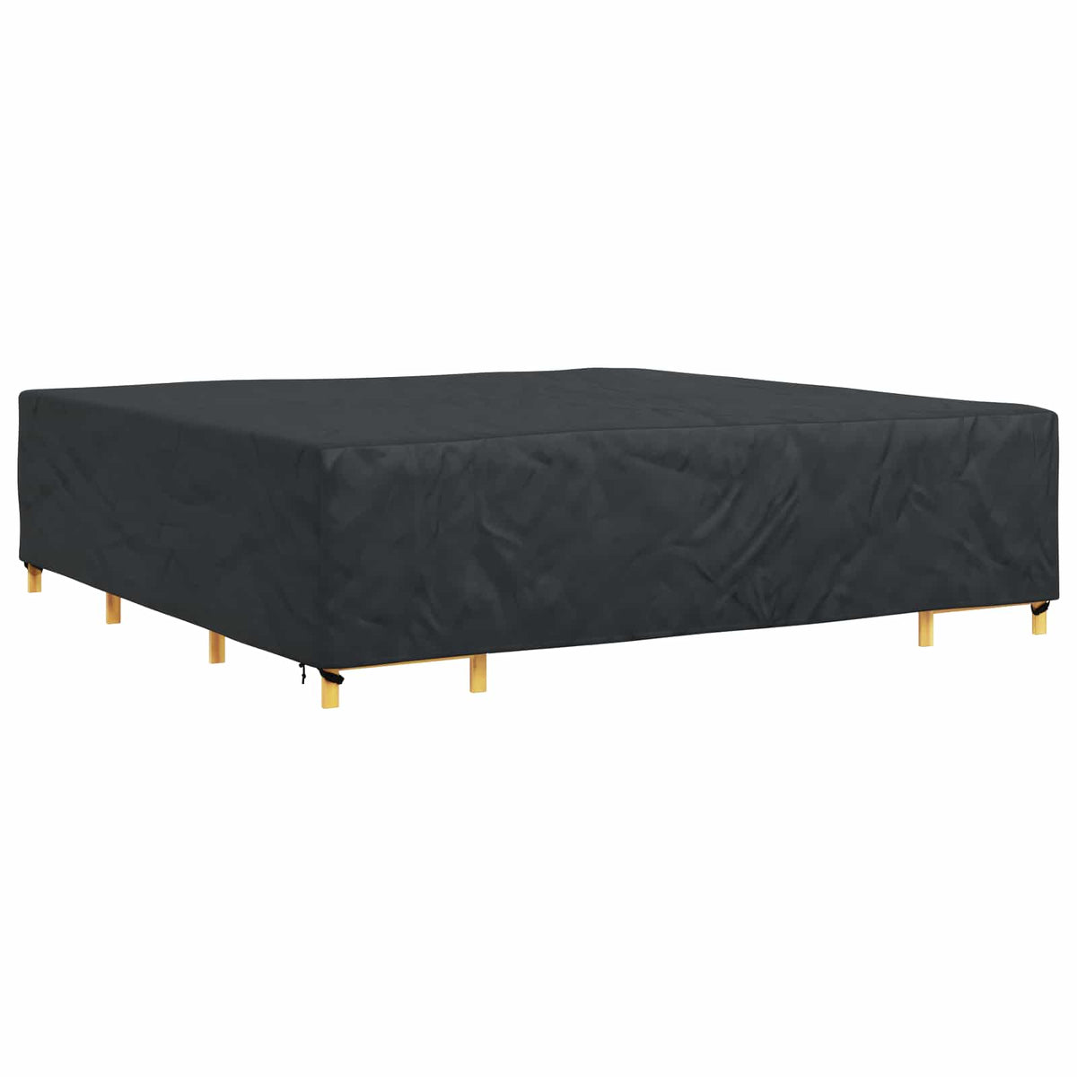 Vidaxl meubelhoes effen zwart 300 x 300 x 70 cm 420d