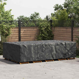 Vidaxl meubelhoes effen zwart 305 x 190 x 85 cm 600d