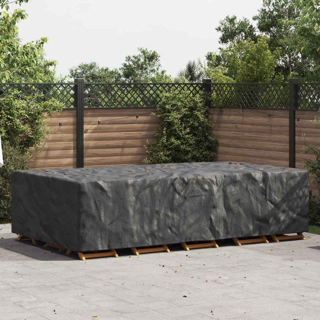 Vidaxl meubelhoes effen zwart 305 x 190 x 85 cm 600d