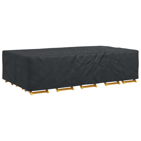 Vidaxl meubelhoes effen zwart 305 x 190 x 85 cm 600d