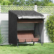 Vidaxl hoes voor buitenschommel 155 x 95 x 165 cm 420d oxford stof