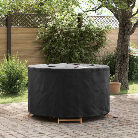 Vidaxl meubelhoes 128 x 128 x 71 cm 210d oxford stof rond waterdicht
