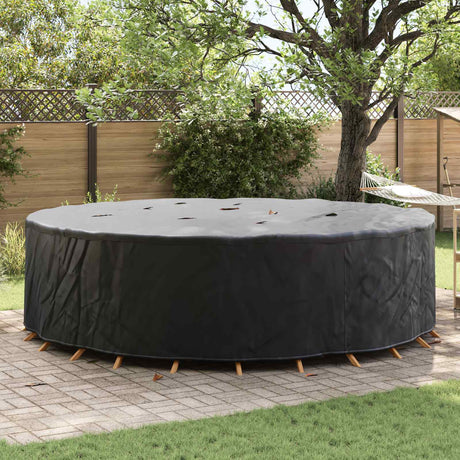 Vidaxl meubelhoes 320 x 320 x 105 cm 210d oxford stof rond waterdicht