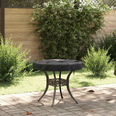 Vidaxl buiten tafel hoes 72 x 72 x 10 cm 210d oxford stof rond