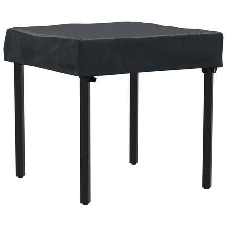 Vidaxl tafel dek 62 x 62 x 15 cm vierkant waterdicht zwart