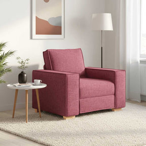 Vidaxl sofa stoel wijnrood 100x78x84 cm stof