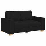 Vidaxl 2-zitsbank zwart 160x78x84 cm stof