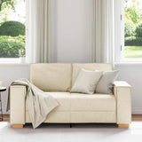 Vidaxl 2-zitsbank linnen 160x78x84 cm