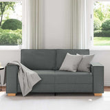 Vidaxl 2-zitsbank donkergrijs 180x78x84 cm stof