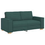 Vidaxl 2-zitsbank donkergroen 180x78x84 cm stof