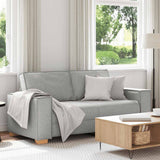 Vidaxl 2-zitsbank wolk grijs 180x78x84 cm stof