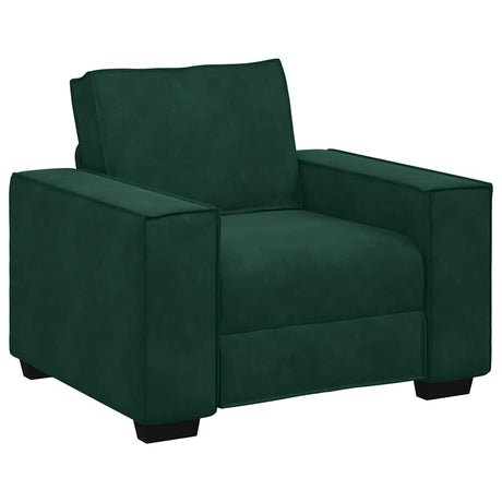 Vidaxl sofastoel donkergroen 100x78x84 cm fluweel