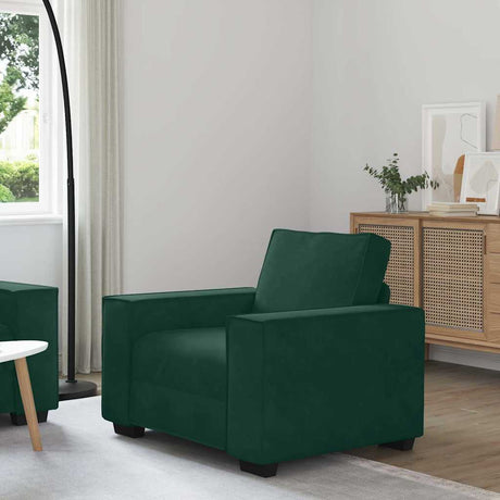 Vidaxl sofastoel donkergroen 100x78x84 cm fluweel
