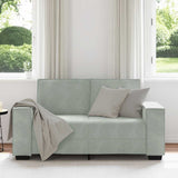 Vidaxl tweezitsbank 160x78x84 cm fluweel lichtgrijs