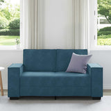 Vidaxl tweezitsbank 160x78x84 cm fluweel blauw