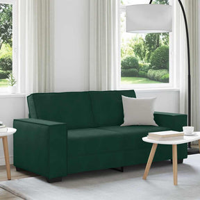 Vidaxl tweezitsbank 180x78x84 cm fluweel donkergroen