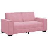 Vidaxl tweezitsbank 180x78x84 cm fluweel roze