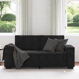 Vidaxl tweezitsbank 180x78x84 cm fluweel zwart