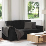 Vidaxl tweezitsbank 180x78x84 cm fluweel zwart