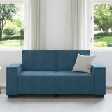 Vidaxl tweezitsbank 180x78x84 cm fluweel blauw