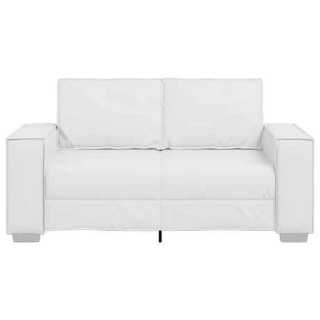 Vidaxl loveseat wit 160 cm nep leer