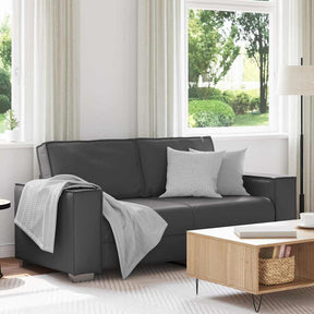 Vidaxl loveseat grijs 180 cm nep leer