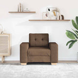 Vidaxl fauteuil bruin 100x78x80 cm stof