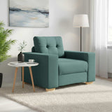 Vidaxl sofastoel donkergroen 100x78x80 cm stof