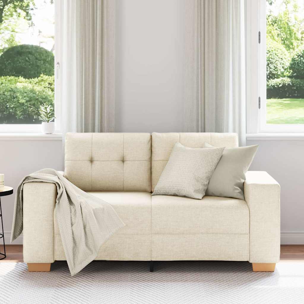 Vidaxl loveseat bank linnen 160x77x82 cm